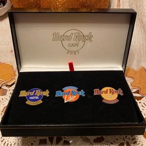 Hard Rock Cafe Orlando 3 Pin Set